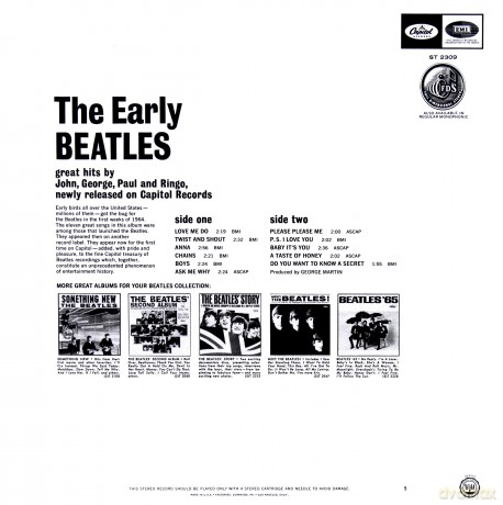 The Beatles: The Early The Beatles [CD]