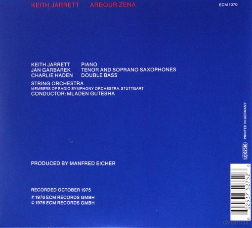 Keith Jarrett: Arbour Zena (Reedycja) [CD]