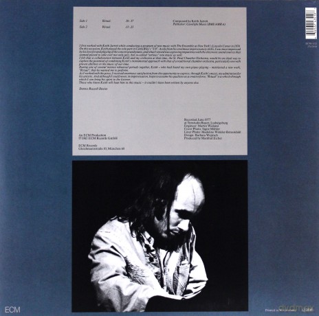 Keith Jarrett/Dennis Russell Davies: Ritual (Reedycja) [WINYL]