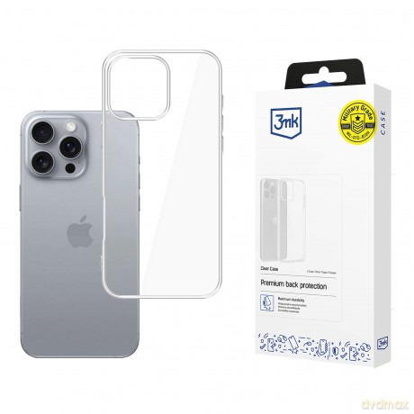 Etui do Apple iPhone 16 Pro Max - 3mk Clear Case
