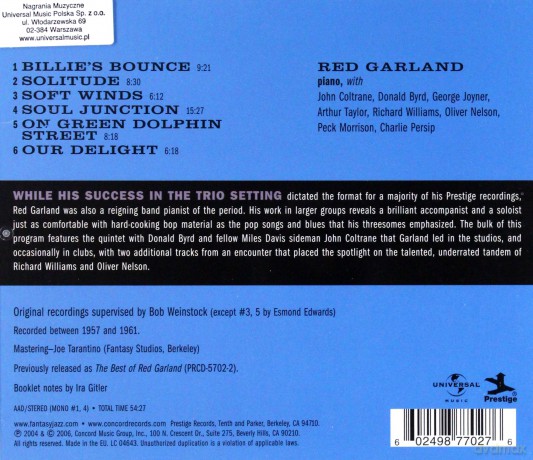 Red Garland: Prestige Profiles Vol.2 [CD]