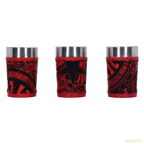 AC/DC Ac/Dc Logo Shot Glass Set (Set Of 3)