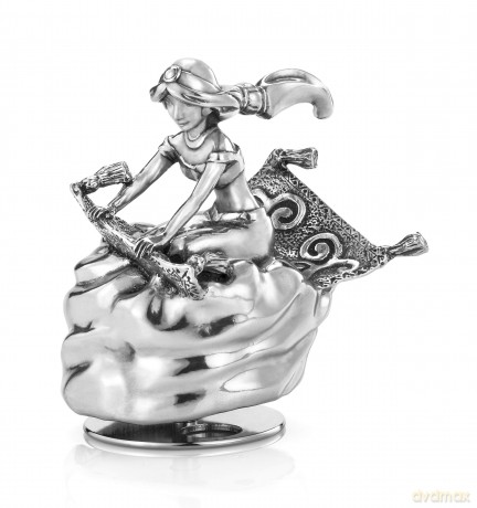 Aladdin Jasmine Pewter Music Carousel (Plays 'A Whole New World')