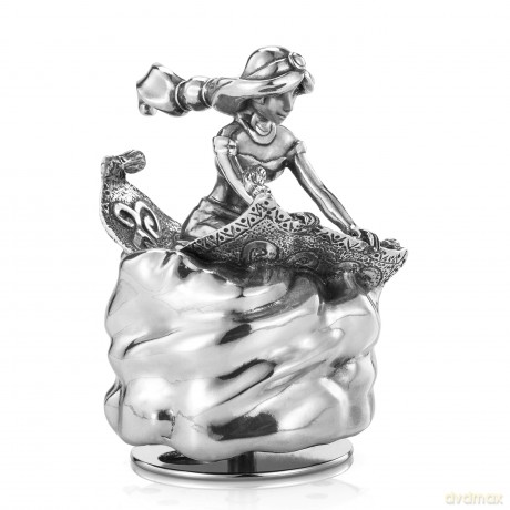 Aladdin Jasmine Pewter Music Carousel (Plays 'A Whole New World')