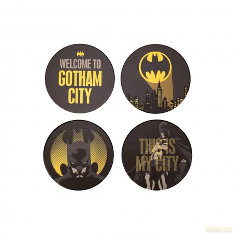 Batman zestaw ceramicznych podkładek pod kubek - Dc Comics (Gotham City)