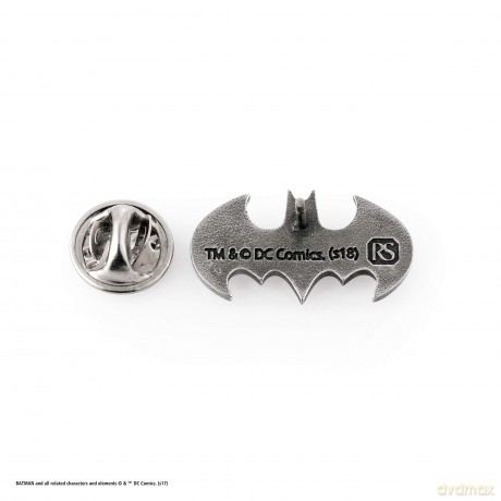 DC Comic Comic Batman Insignia Pewter Lapel Pin