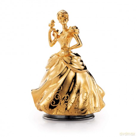 Disney Cinderella Pewter Music Carousel 70Th Anniversary Gold (Plays: A Dream Is A Wish Your Heart Makes)