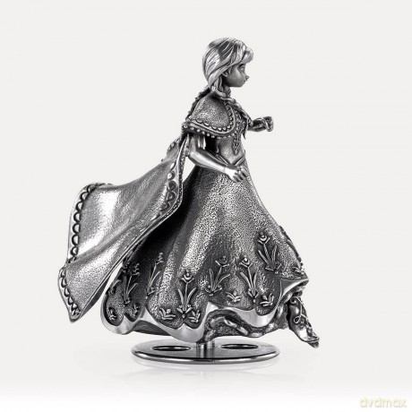 Disney Frozen Anna Pewter Music Carousel
