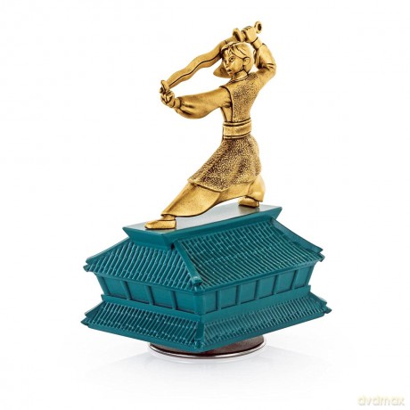 Disney Mulan Gilt Pewter Music Carousel (Plays: Reflection)