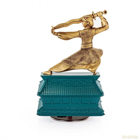 Disney Mulan Gilt Pewter Music Carousel (Plays: Reflection)