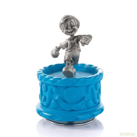 Disney Pinocchio Pewter Music Carousel (Plays: When You Wish Upon A Star)