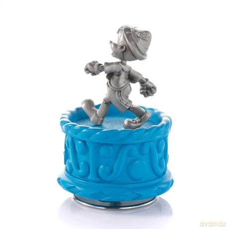 Disney Pinocchio Pewter Music Carousel (Plays: When You Wish Upon A Star)
