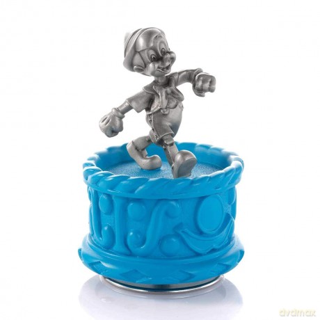 Disney Pinocchio Pewter Music Carousel (Plays: When You Wish Upon A Star)