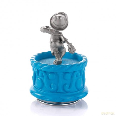 Disney Pinocchio Pewter Music Carousel (Plays: When You Wish Upon A Star)