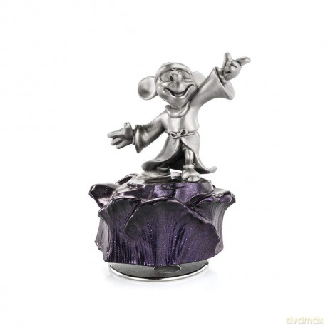 Disney Sorceror Mickey Pewter Music Carousel (Plays: The Sorcerer'S Apprentice)