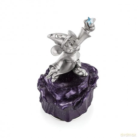 Disney Sorceror Mickey Star Pewter Music Carousel (Plays: The Sorcerer'S Apprentice)