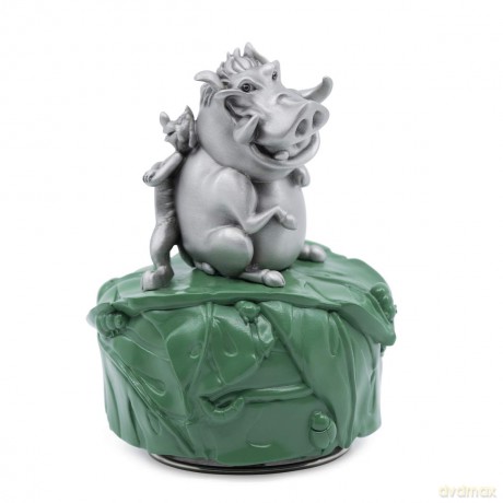 Disney Timon And Pumba Pewter Music Carousel (Plays: Hakuna Matata)