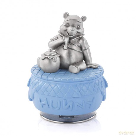 Disney Winnie The Pooh Pewter Music Carousel (Plays: Winne The Pooh)