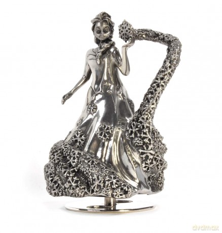 Frozen Elsa Pewter Music Carousel (Plays 'Let It Go')