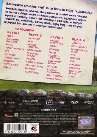 Baranek Shaun sezon 1 [4DVD]