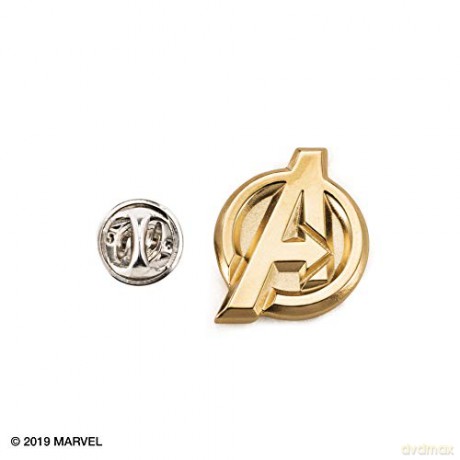Marvel Avengers Gilt Insignia Pewter Lapel Pin