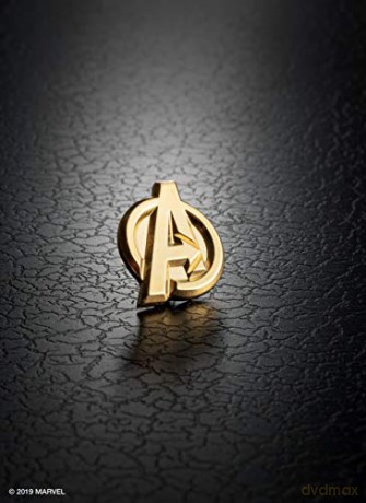 Marvel Avengers Gilt Insignia Pewter Lapel Pin