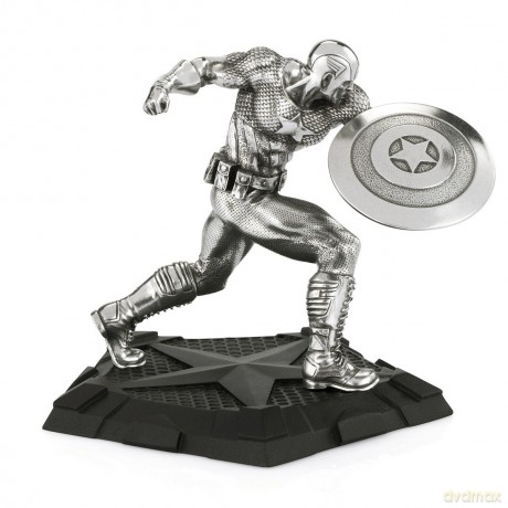 Marvel Captain America First Avenger Pewter Figurine