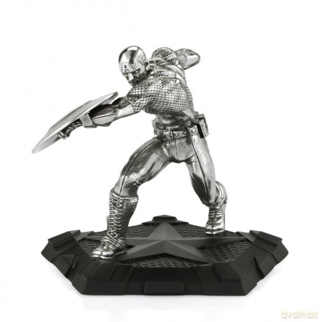 Marvel Captain America First Avenger Pewter Figurine