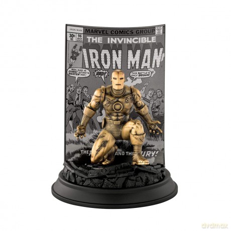 Marvel Comic The Invincible Iron Man #96 Gilt Pewter Figurine