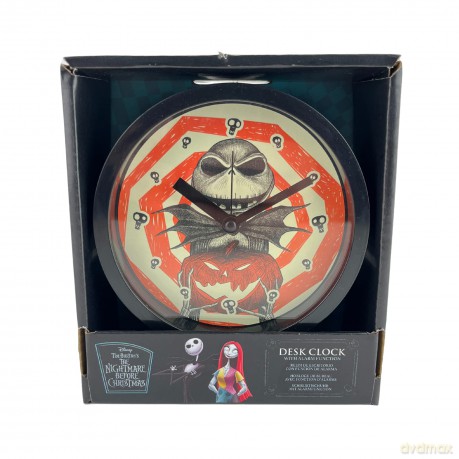 Nightmare Before Christmas The Pumpkin King Desk Clock