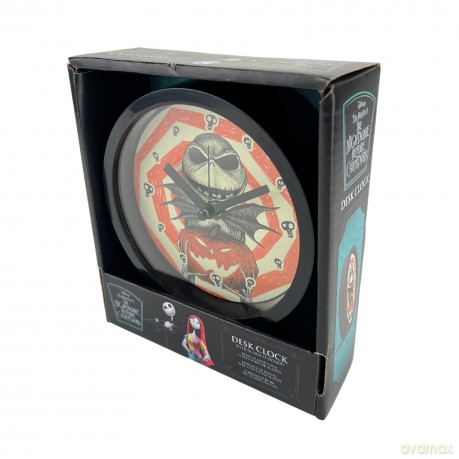 Nightmare Before Christmas The Pumpkin King Desk Clock
