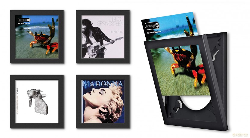 Show And Listen Black Lp Flip Frame 4 Pack