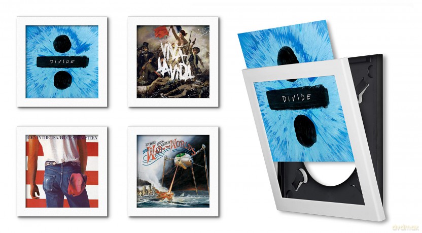 Show And Listen White Lp Flip Frame 4 Pack