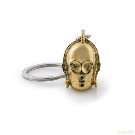 Star Wars C-3Po Pewter Keychain