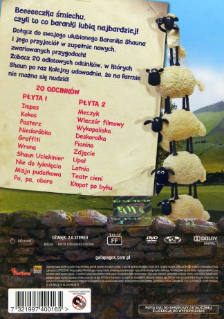 Baranek Shaun sezon 3 [2DVD]