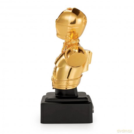 Star Wars C-3Po Bust Gilt Pewter Figurine