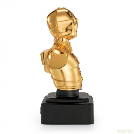 Star Wars C-3Po Bust Gilt Pewter Figurine