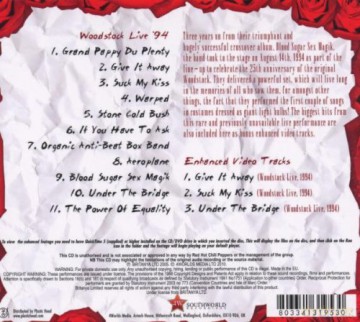 Red Hot Chili Peppers: Live On Air [CD]