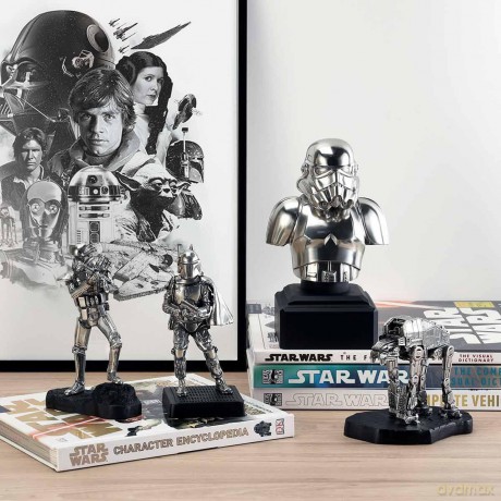 Star Wars Stormtrooper Bust Pewter Figurine