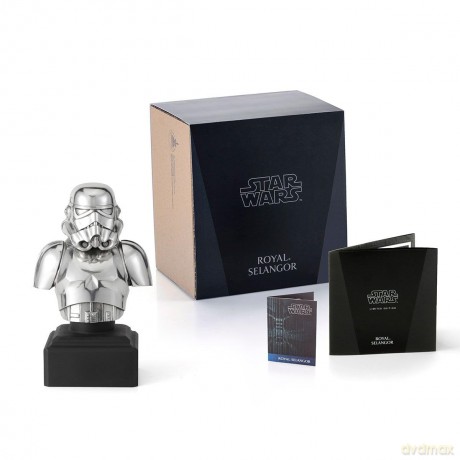 Star Wars Stormtrooper Bust Pewter Figurine