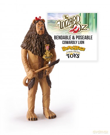 The Wizard Of Oz Cowardly Lion Bendyfig (With His Badge Of Courage)