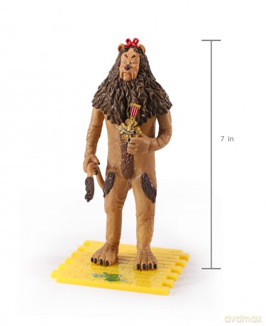 The Wizard Of Oz Cowardly Lion Bendyfig (With His Badge Of Courage)