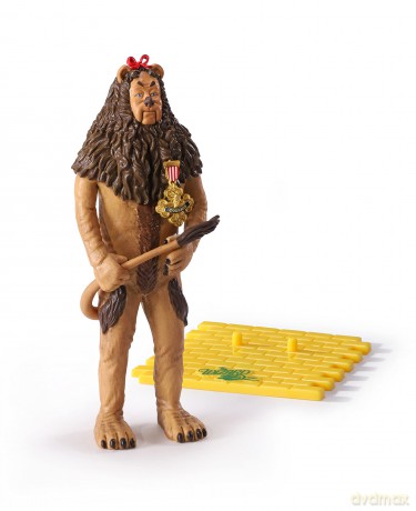 The Wizard Of Oz Cowardly Lion Bendyfig (With His Badge Of Courage)
