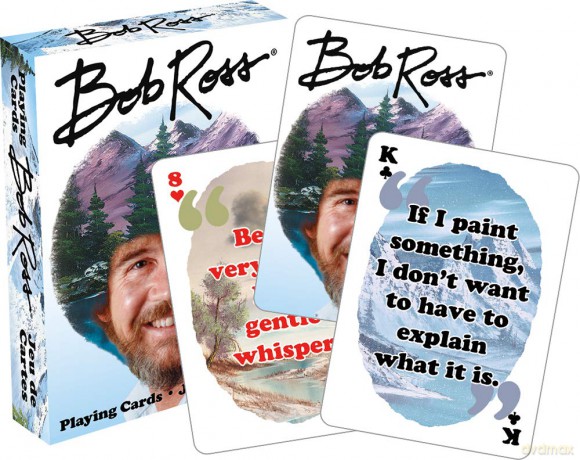 Bob Ross Playing Cards