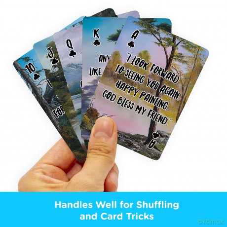 Bob Ross Playing Cards