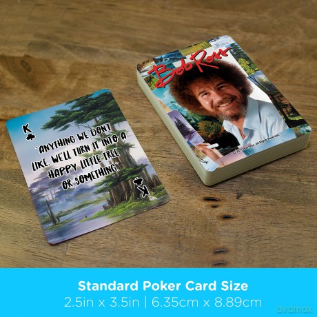 Bob Ross Playing Cards