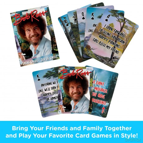 Bob Ross Playing Cards