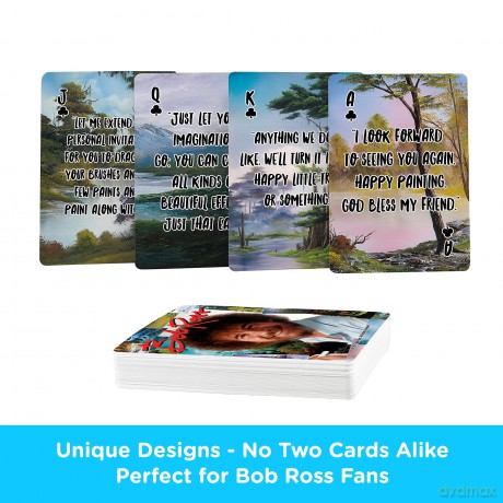 Bob Ross Playing Cards