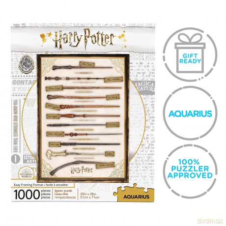 Harry Potter Wands 1000 Piece Jigsaw Puzzle