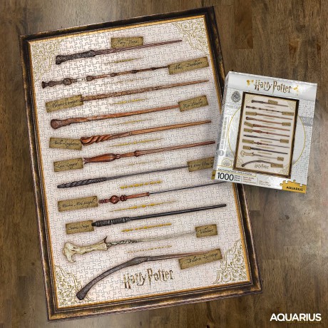 Harry Potter Wands 1000 Piece Jigsaw Puzzle